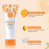 Orange Exfoliating Gel Scrub Face Body SkinNatural Orange Peeling Gel Face ScrubDeep Cleansing Moisturizing Facial Exfol