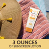Aveeno Protect Hydrate Moisturizing Body Sunscreen Lotion with Broad Spectrum SPF 60 Prebiotic Oat Weightless Refreshing