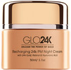 GLO24K Night Cream with 24k Gold Retinol Vitamins and Hyaluronic Acid Optimally Hydrate your Skin while you sleep