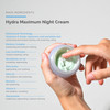 Hydra Maximum Night Cream 17 fl oz Intensive Night Cream for Dehydrated Skin Provides Moisture Overnight Hyaluronic Acid