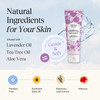 LilyAna Naturals Charcoal Face Scrub Facial Exfoliator Microdermabrasion Scrub Facial Skin Care Products for Women and M