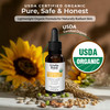 Organic Vitamin E Oil for Scars All Natural Vegan Skin Moisturizer 1oz Light and Unscented Great for Scars After Surgery