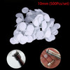 AEGYPIUS Microdermabrasion Filters 500Pcs Microdermabrasion Pads Microdermabrasion Cotton Filters Replacement 10mm Dia M