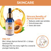 Nykaa Naturals 100 Percent Pure Cold Pressed Apricot Kernel 101 oz Essential Oils for Dry Sensitive Skin Face Oil for Wr