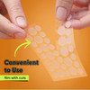 BIORICA Pimple Patches for Face with Tea Tree Oil 216 pcs Hydrocolloid Acne Pimple Patches Blemish Patches Acne Dots Pim