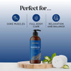 Lavender Massage Oil for Massage Therapy Aromatherapy Full Body Massage Oil for Men and Women with Coconut Oil Lavender