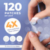 PatchRx Salicylic Pimple Patches 120 Pack Salicylic Acid Acne Patches with Tea Tree Oil Zit Patch and Pimple Stickers fo