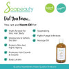 NEEM OIL Organic Cold Pressed Unrefined 100 Pure Natural Neem Oil for Skin Hair Moisturizer for Skin Promotes Hair Growt
