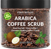 First Botany Cosmeceuticals 100 Natural Arabica Coffee Scrub with Organic Coffee Coconut Shea Butter Acne Anti Cellulite