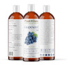 Plant Guru Grapeseed Oil 16 fl oz Cold Pressed 100 Pure Natural Carrier For Skin Body Face and Hair Growth Moisturizer G