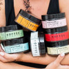 Koffee Beauty Aloe and Green Tea Coffee Scrub 4 oz Organic Exfoliating Body Scrub Face Exfoliator with Soothing Hydratin