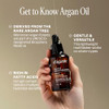 Cliganic Organic Argan Oil 100 Pure for Hair Face Skin Natural Cold Pressed Carrier Oil Imported from Morocco