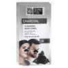 Global Beauty Care Premium Cleansing Nose Strips of Activated Charcoal Nose Strips For Blackheads Removal Charcoal Black