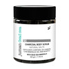 Juman Dead Sea Minerals Activated Charcoal Body Scrub with Chamomile Extract Detoxifies and Renews Skin SlS Paraben Free