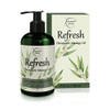 Refresh Massage Oil for Massage Therapy with Eucalyptus Peppermint Essential Oils All Natural Sore Muscle Relief Ideal f