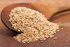 US Organic Sesame Seed Oil Certified Organic Untoasted Unrefined Virgin Pure Natural Cold Pressed in Amber Glass Bottle