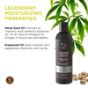 Hemp Seed Massage Body Oil Unscented 8 fl oz Nourishing Moisturizing Massage Oil Hemp Seed Apricot Grapeseed Sweet Almon