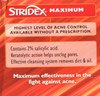 Stridex Pads Maximum Strength 3 Pack of 55 Pads