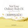 HAYEJIN Rice Bran Oil for Body Moisturizing For Men Women Hydrating Body Oil wFermented Rice Bran Oil for Skin Refreshin