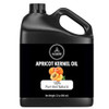 Naturevibe Botanicals Apricot Oil 32 Ounces 100 Pure and Natural Great for Skin Care and Hair Care