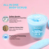 ZealSea 987 Oz Body Scrub 705 Oz Body Butter Duo Dead Sea Salt Exfoliating Natural Body Scrub Moisturizing Body Hand Leg