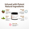 Nasola Arabica Coffee Body Scrub with Collagen Green Tea Stem Cell Exfoliating Body Scrubber Face Cleanser Coffee Scrub