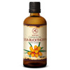 AROMATIKA Sea Buckthorn Oil 34 Fl Oz Pure Natural Hippophae Rhamnoides Carrier Oil for Essential Oils Base Oil for Nails