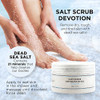 Vivo Per Lei Dead Sea Salt Scrub Body Exfoliating Scrub with Dead Sea Minerals Sea Salt for Hands Feet Body Body Scrub t