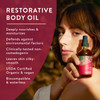 Badger Rose Body Oil 100 Organic Rose Scented Body Oil All Natural Body Moisturizer Organic Jojoba Rose Oils Soothe Dry