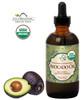 US Organic Avocado Oil Unrefined Virgin USDA Certified Organic 100 Pure Natural Cold Pressed in Amber Glass Bottle wGlas