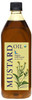 DAANA Mustard Oil for Skin Certified USDA Organic Extra Virgin Cold Pressed 34 Fl Oz