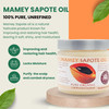 Best Natures Cosmetics Mamey Sapote Oil Pure Organic Cold Pressed Unrefined 5 fl oz 150 ml