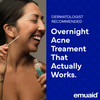 EMUAID Overnight Acne Treatment Gentle FastActing Solution with Salicylic Acid for Adults and Teens Clears Stubborn Pimp