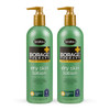 ShiKai Borage Therapy Dry Skin Lotion Moisturizer 16oz Pack of 2 Unscented Skincare Hydrating Lotion for Eczema Dry Hand