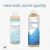 Home Health Castor Oil 32 fl oz Pack of 2 Conditioning Oil for Body Skin Brows NonGMO USDACertified Organic Cold Pressed