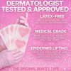 TapeTox Face Tape for Wrinkles 160 PreCut Wrinkle Patches for Forehead Crows Feet Smile Lines Overnight Lifting Tape Lat