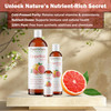 Grapefruit Seed Oil 4 fl oz Cold Pressed 100 Pure Natural Carrier Skin Face Body Hair Growth Moisturizer Great for DIY C