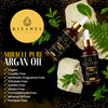 KIYAMEL Miracle Pure Argan Oil for Women and Men Natural Skin Hydrating Vitamin E and Omega 6 Fatty Acids Hydrating Oil