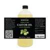 GreenIVe 100 Pure Castor Oil ColdPressed HexaneFree Hair Eyebrows Eyelashes Skin Moisturizer Castor Pack Wrap Oil Bulk B