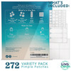 272 CT Large Pimple Patches for Face Variety Pack Zit Patches w Salicylic Acid Tea Tree Calendula Oil Pimple Patches Lar