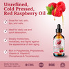 Bella Terra Oils Red Raspberry Seed Oil 4oz Pure ColdPressed Alchemy Abundant in Ellagic Acid Omega Fatty Acids Natures