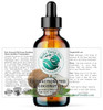 Bella Terra Oils Organic Fractionated Coconut Oil MCT 4 oz A Treasured Elixir from Coconut Enriched with Caprylic Capric