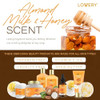 Gifts for Women Gift Basket for Women 10 Pc Almond Milk Honey Beauty Personal Care Set Valentines Day Gifts for Her Home