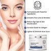 Glycolic Acid 15 AntiAging Wrinkle Cream Reduces the Appearance of Fine Lines Wrinkles Age Spots Dark Spots Improves Dul
