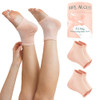 Bare August Moisturizing Socks Soft HeelRepair Gel Socks for Foot Care Dry Cracked Heels Overnight Comfort Sleep Socks f