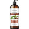 Jojoba Oil 16 fl oz with Pump 100 Pure and Natural Golden Unrefined Cold Pressed Hexane Free Moisturizing Face Hair Body