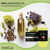 GreenIVe Grapeseed Oil Naturally Grown 100 Pure Cold Pressed Light Flavor High Tempurature Cooking 32oz