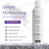 Aloe Cadabra Body Massage Oil for Men Women Couples Relaxing Therapeutic Massage Aromatherapy Moisturizing Bath Body Oil