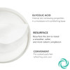 Serious Skincare Glycolic Acid Resurfacing Treatment Pads for Face Exfoliating Skin Perfecting PreSoaked Disc Reduces Ap