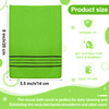 Tatuo 12 Pieces Korean Exfoliating Mitt Glove Italy Towel Body Skin Scrubber Exfoliating Scrubber for Remove Dead Skin W